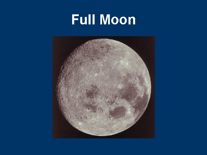 Full Moon 