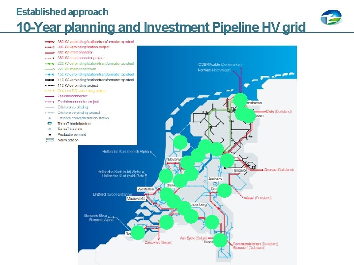 Established approach 10 -Year planning and Investment Pipeline HV grid May-9 -2019 Energy Transition