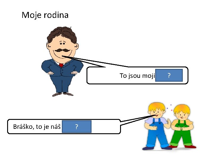 Moje rodina ? To jsou moji vnuci. Bráško, to je náš děda. ? 