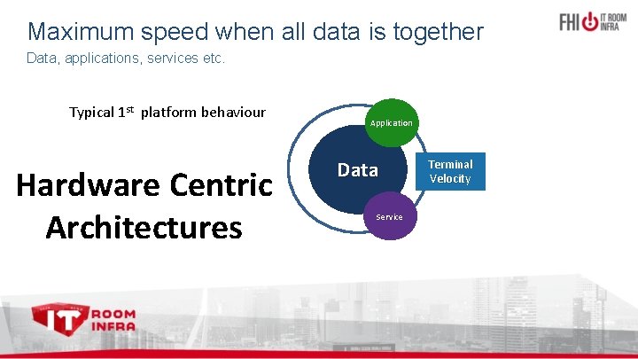 Maximum speed when all data is together Data, applications, services etc. Typical 1 st