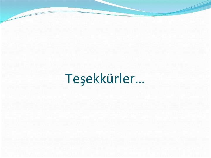 Teşekkürler… 