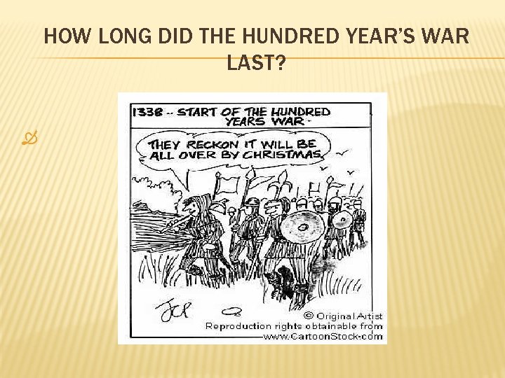 HOW LONG DID THE HUNDRED YEAR’S WAR LAST? 