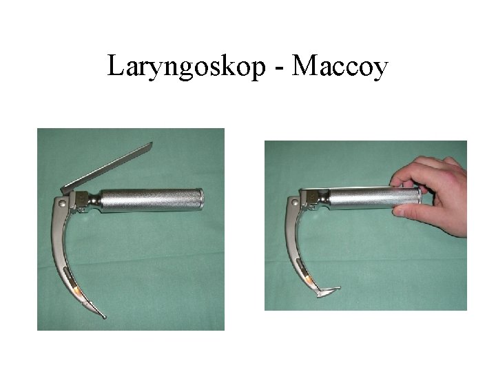 Laryngoskop - Maccoy 