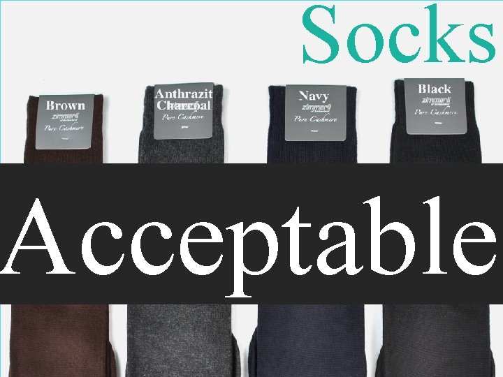 Socks Acceptable 
