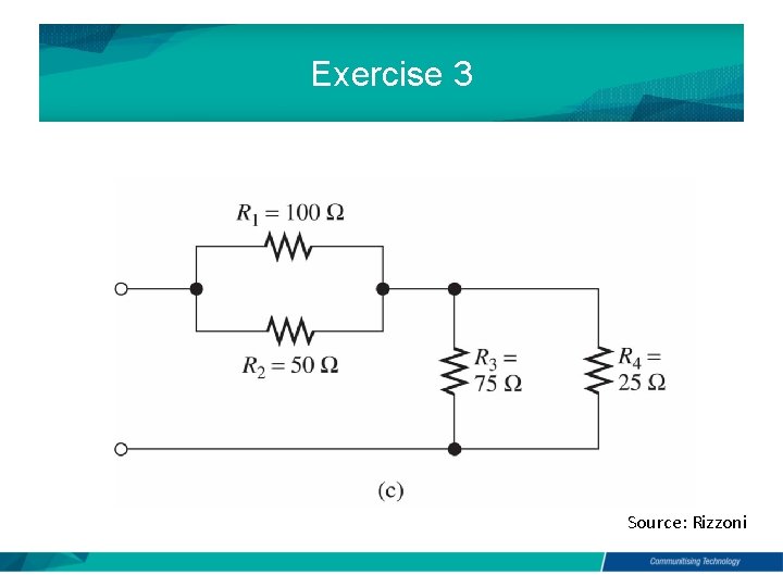 Exercise 3 Source: Rizzoni Exercise 3 Source: Rizzoni