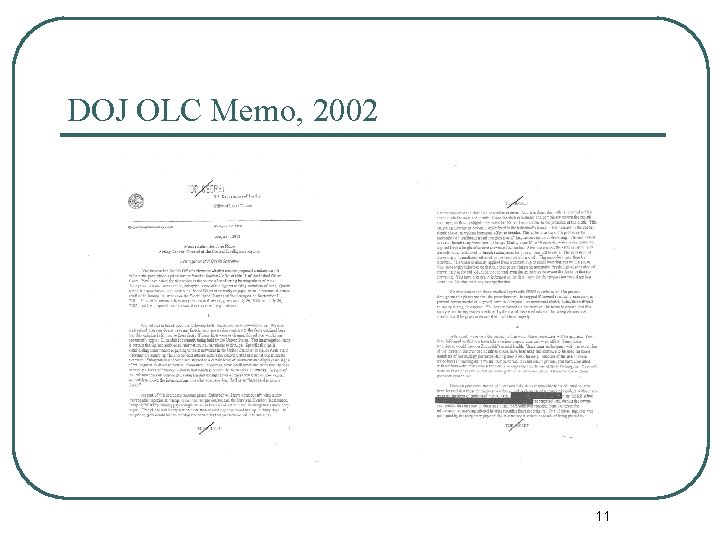 DOJ OLC Memo, 2002 11 