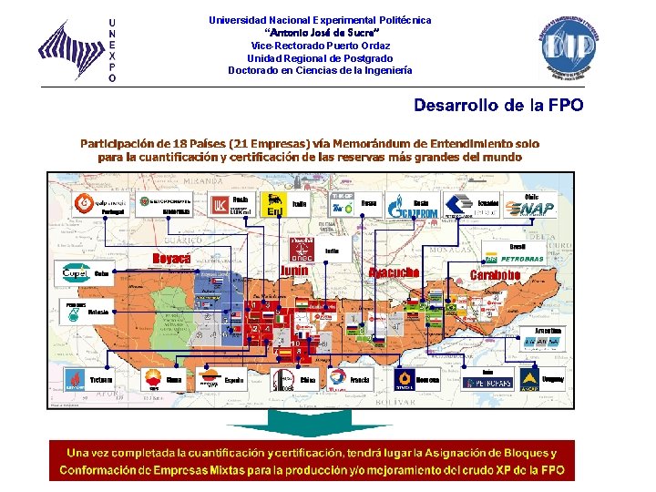 Universidad Nacional Experimental Politécnica “Antonio José de Sucre” Vice-Rectorado Puerto Ordaz Unidad Regional de