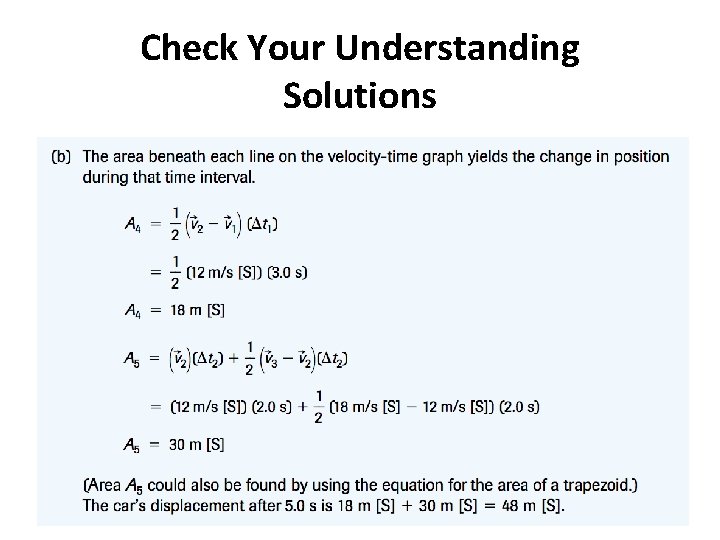 Check Your Understanding Solutions 