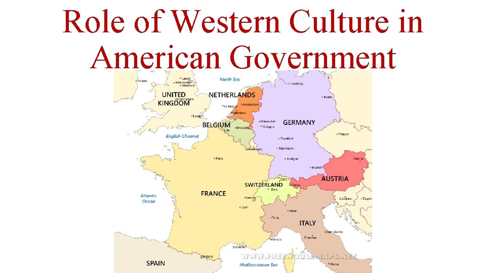 Role of Western Culture in American Government 