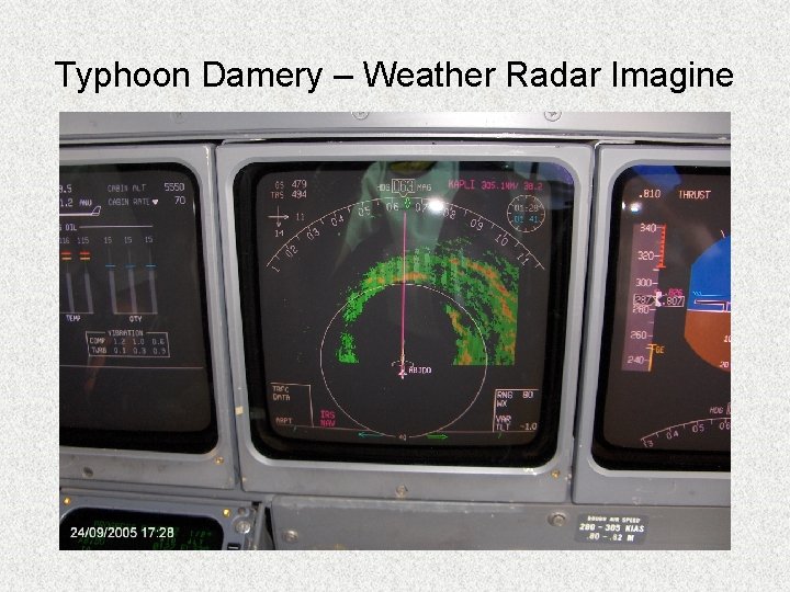 Typhoon Damery – Weather Radar Imagine 