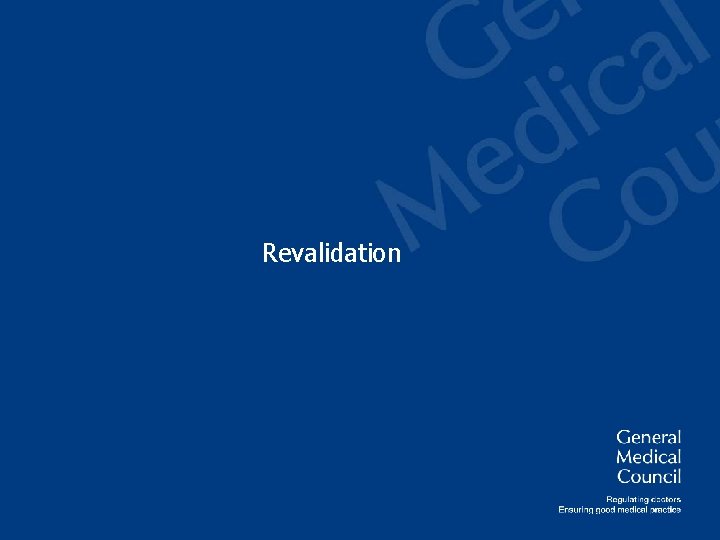 Revalidation 