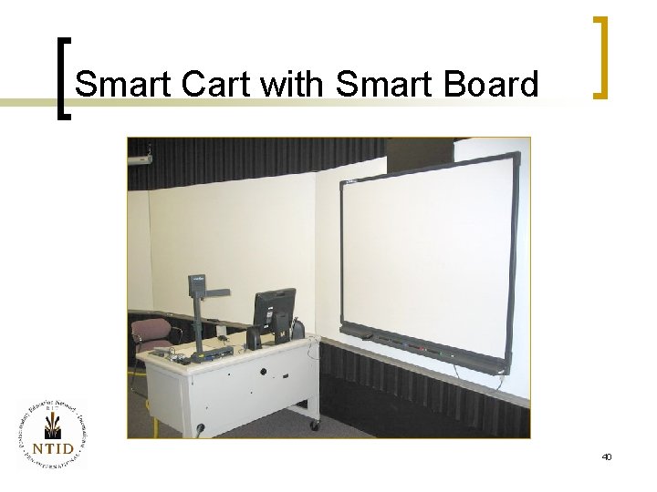 Smart Cart with Smart Board 40 