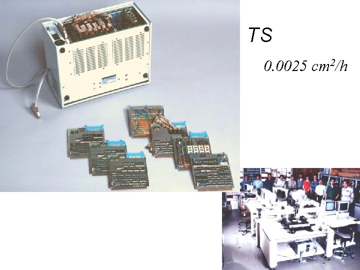 TS 0. 0025 cm 2/h TS 0. 0025 cm 2/h