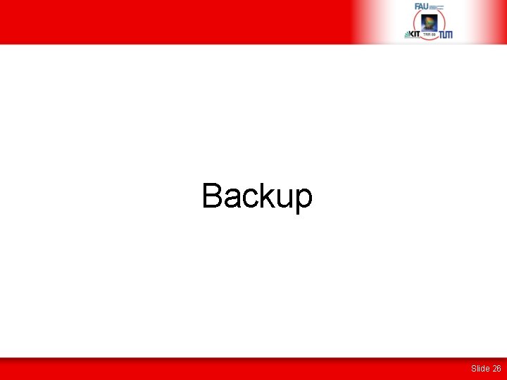 Backup Slide 26 