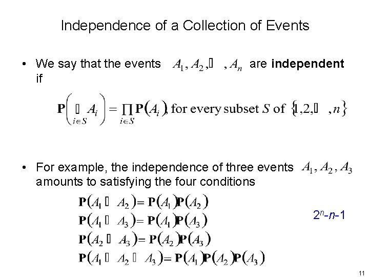 Compiling Independence Independence and Counting Berlin Chen Department of Computer