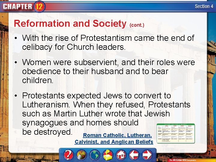 Reformation and Society (cont. ) • With the rise of Protestantism came the end