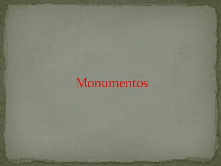 Monumentos 