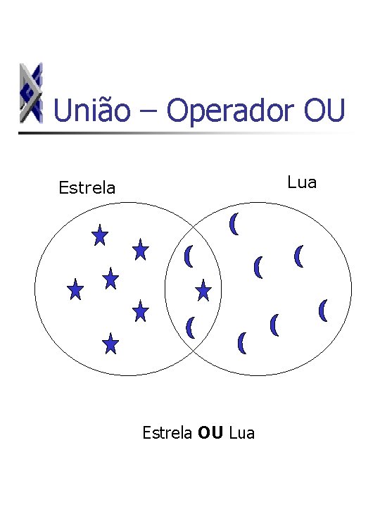 União – Operador OU Lua Estrela OU Lua 