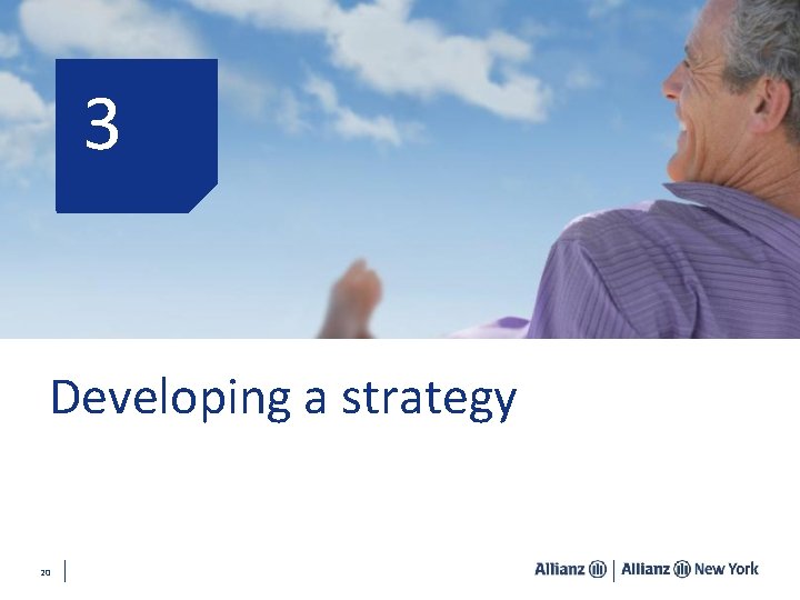 3 Developing a strategy 20 