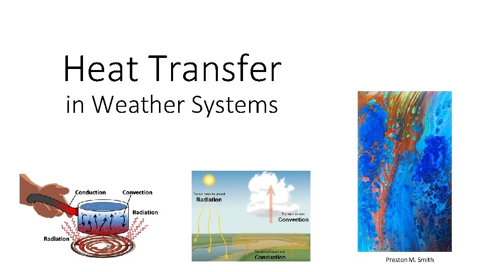 Heat Transfer in Weather Systems 