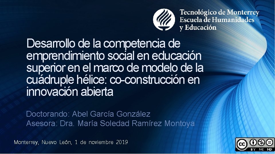 Desarrollo de la competencia de emprendimiento social en educación superior en el marco de