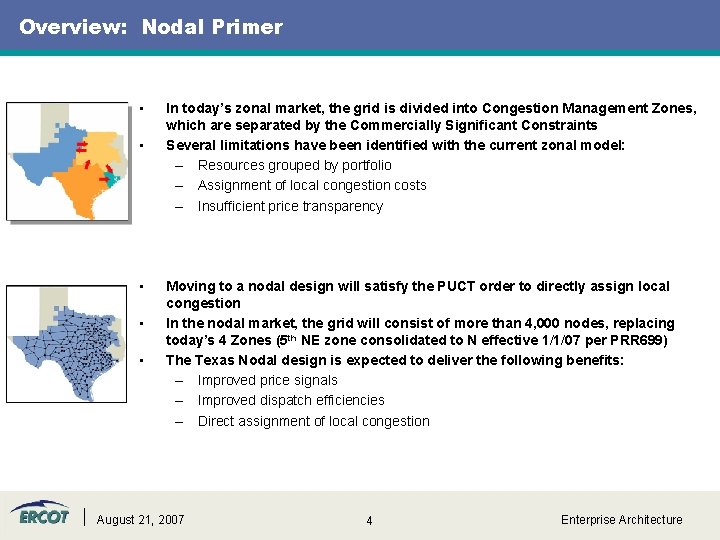 Overview: Nodal Primer • • • In today’s zonal market, the grid is divided