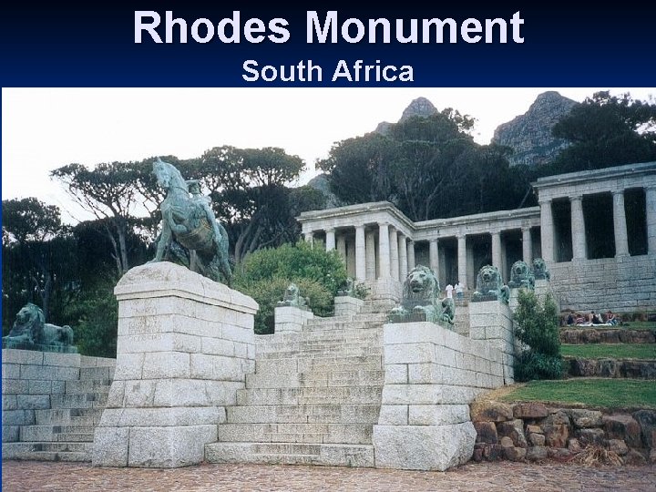 Rhodes Monument South Africa 