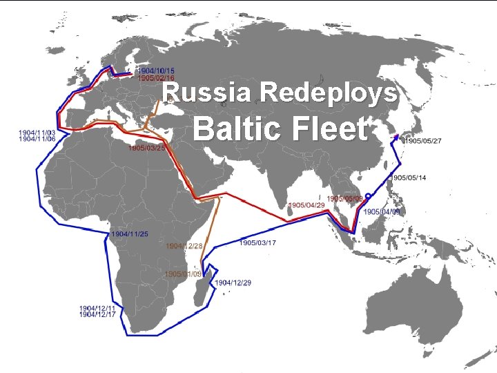 Russia Redeploys Baltic Fleet 