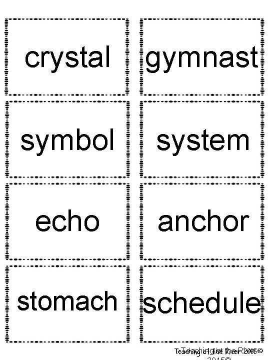 crystal gymnast symbol system echo anchor stomach schedule Teaching at the River 