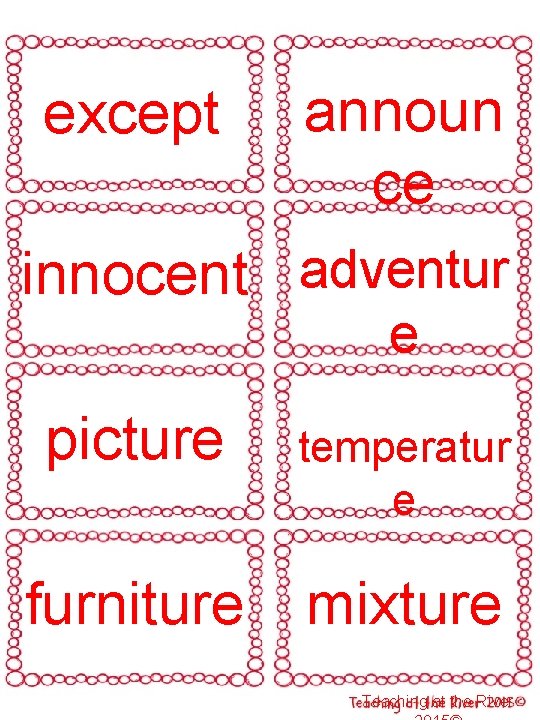 except announ ce innocent adventur e picture temperatur e furniture mixture Teaching at the