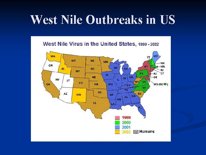 West Nile Outbreaks in US 