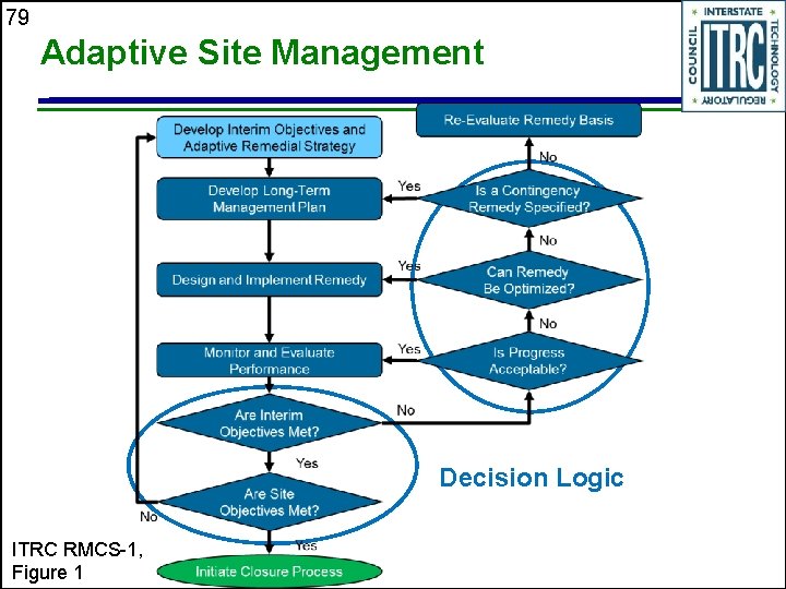 79 Adaptive Site Management Decision Logic ITRC RMCS-1, Figure 1 