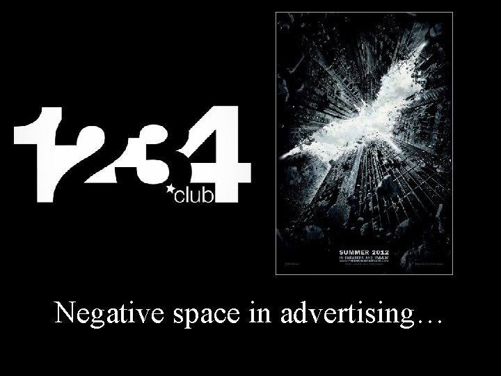 Negative space in advertising… 