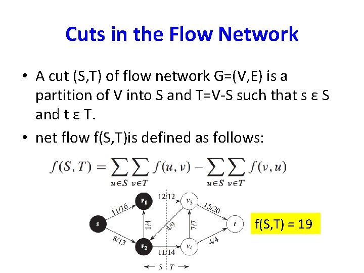 Maximum Flows Corman Book Max Flow Network Max