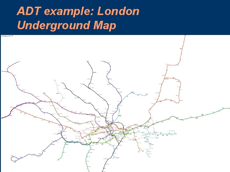 ADT example: London Underground Map 