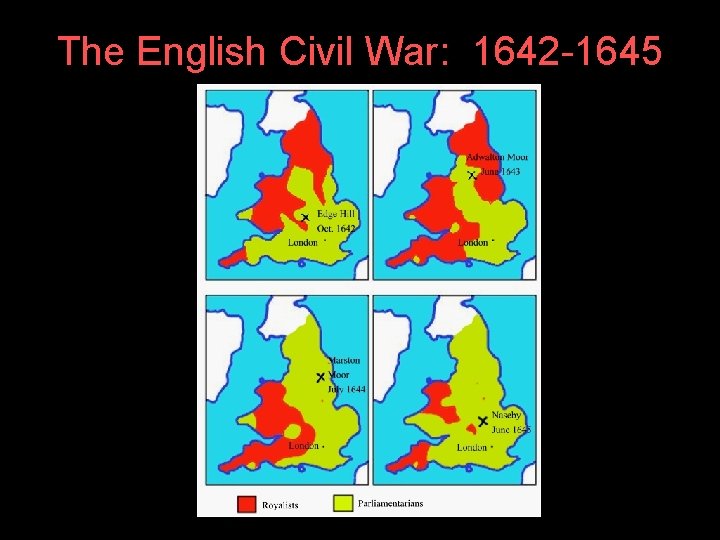 The English Civil War: 1642 -1645 