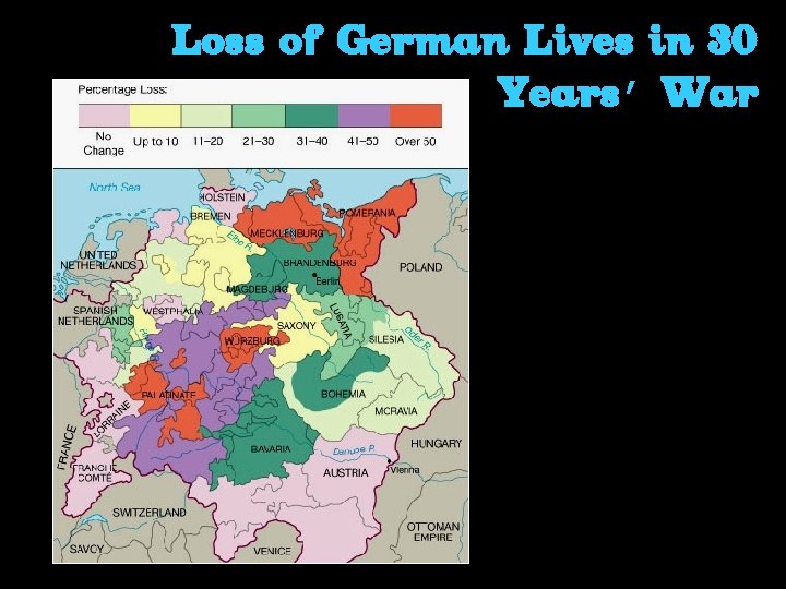 Loss of German Lives in 30 Years’ War 