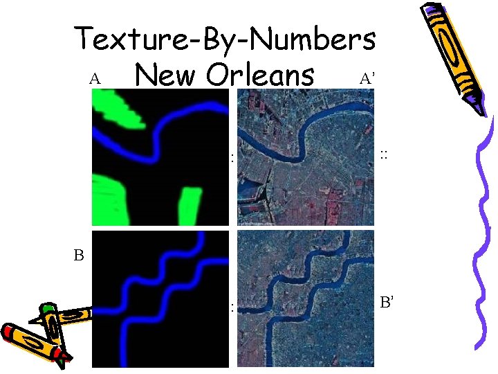 Texture-By-Numbers A New Orleans A’ : : B’ B 