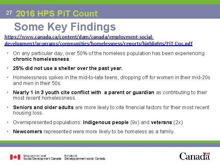 27 2016 HPS Pi. T Count Some Key Findings NOW AND TOMORROW EXCELLENCE IN