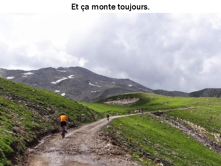 Et ça monte toujours. 