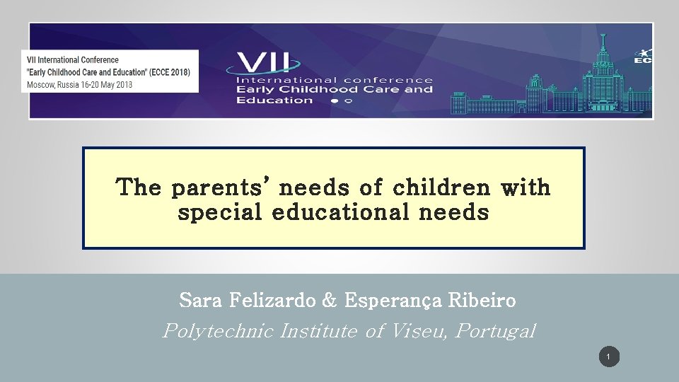 The parents needs of children with special educational