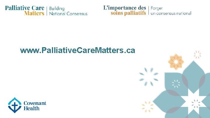 www. Palliative. Care. Matters. ca 