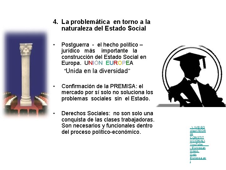 4. La problemática en torno a la naturaleza del Estado Social • Postguerra -