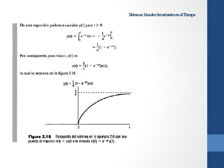 Sistemas Lineales Invariantes en el Tiempo 
