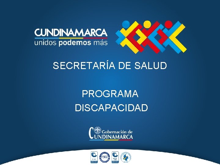 SECRETARÍA DE SALUD PROGRAMA DISCAPACIDAD 