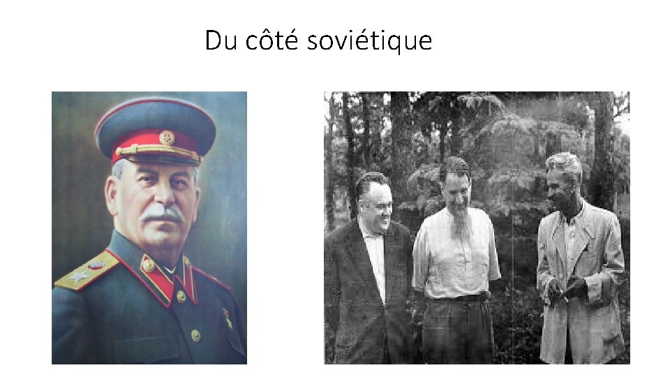Du côté soviétique 