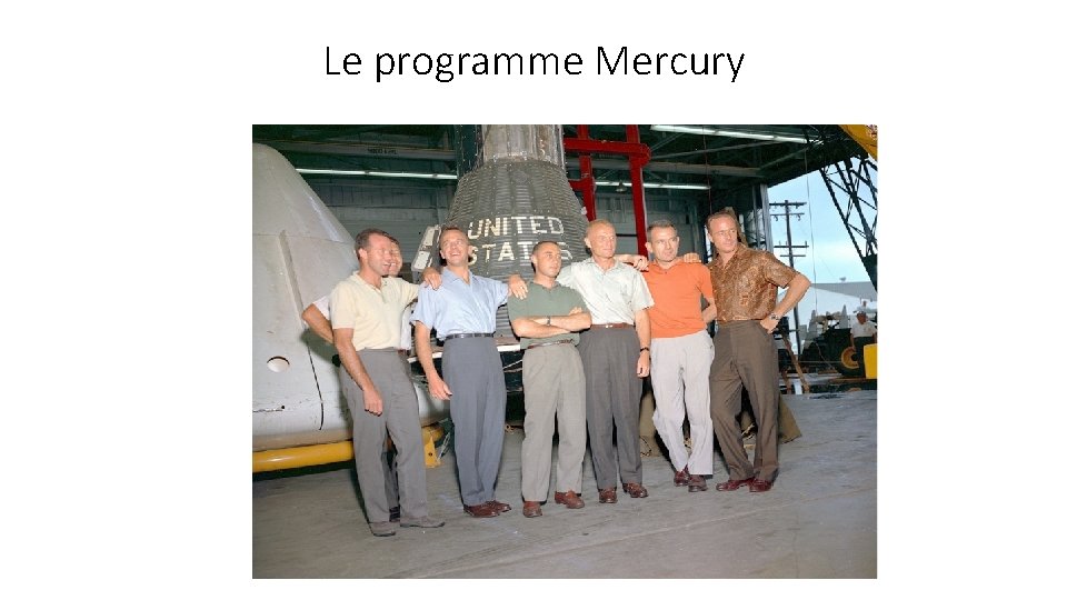 Le programme Mercury 
