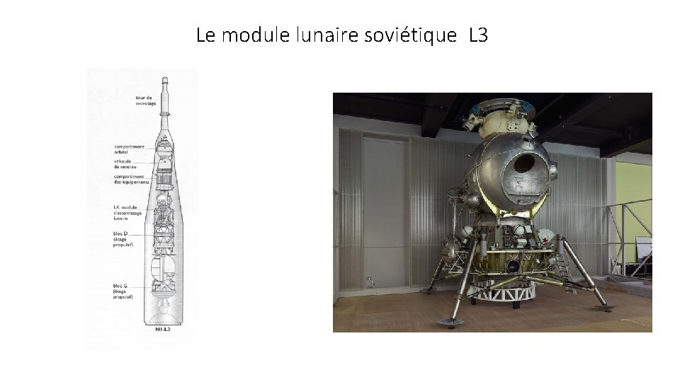 Le module lunaire soviétique L 3 