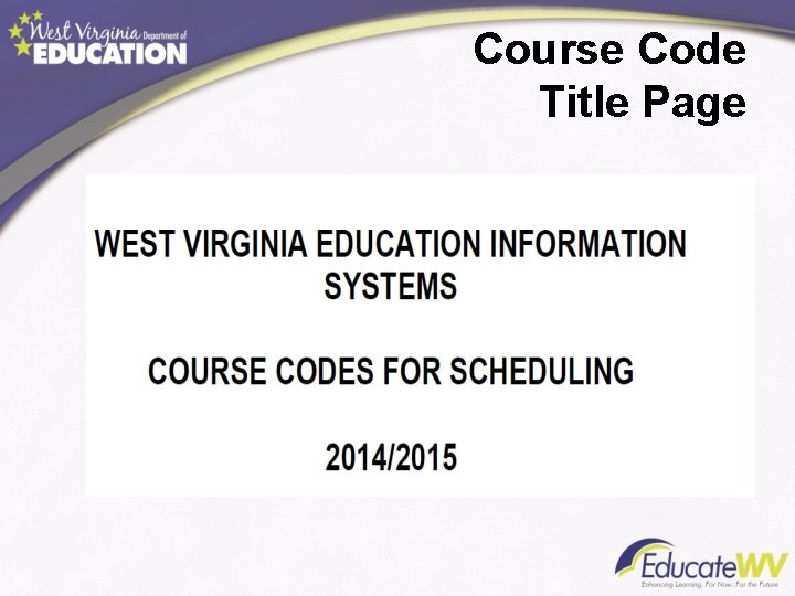 Course Code Title Page Course Code Title Page