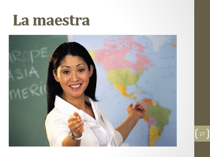 La maestra 27 